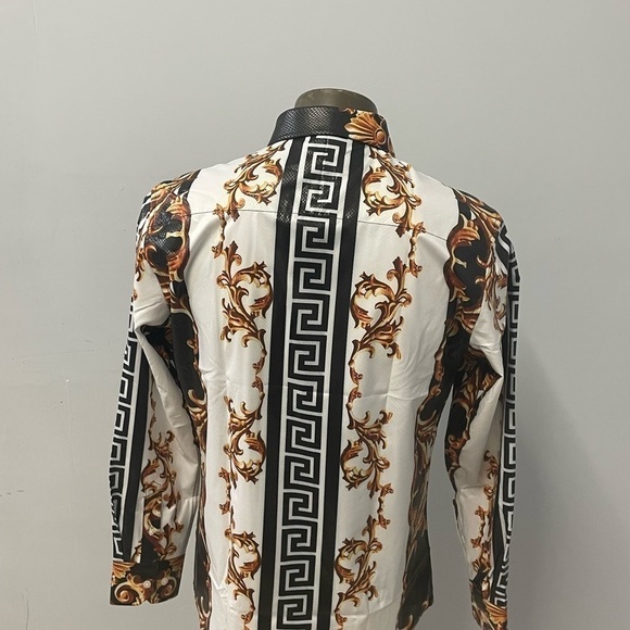 Benziny shirt button front black/white floral regular fit - Picture 3 of 3